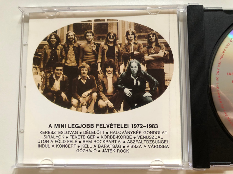 A Mini Legjobb Felvételei 1972-1983 - Vissza A Városba / Hungaroton ‎Audio CD / HCD 37678