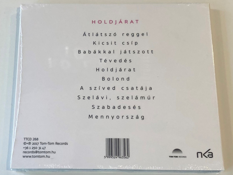 Tompos Kátya ‎– Holdjárat / Tom-Tom Records ‎Audio CD 2017 / TTCD 268