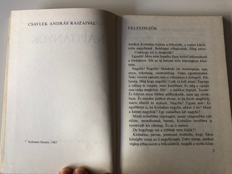 Kelemen Sándor - Kapitányok / Csavlek András Rajzaival (9631131645)