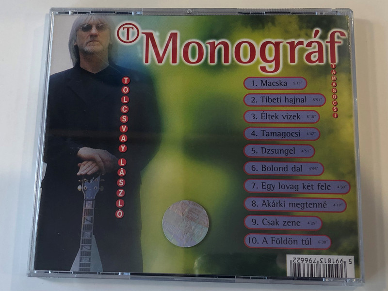 T Monográf: Tamagocsi / Hungaroton ‎Audio CD 1999 / HCD 37966