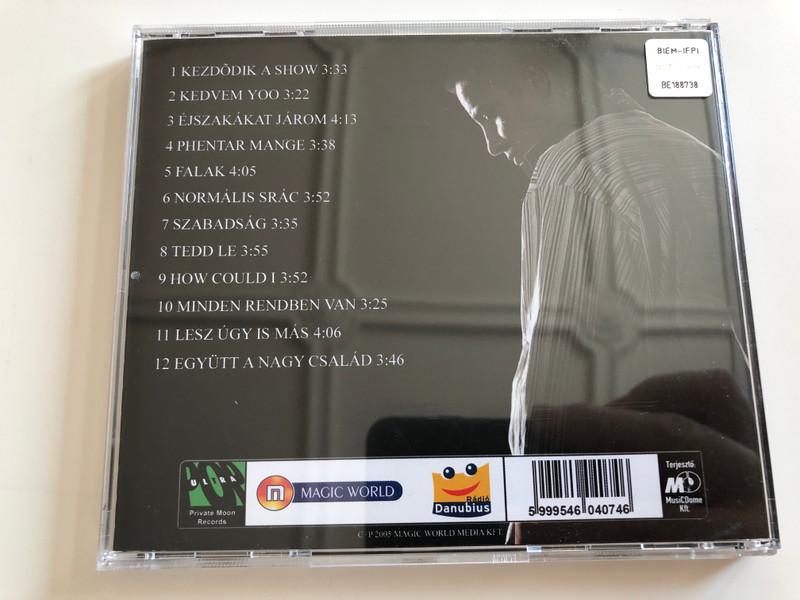 L.L. Junior ‎– Falak / Magic World Media Kft. ‎Audio CD 2005 / MWM LL 001 C