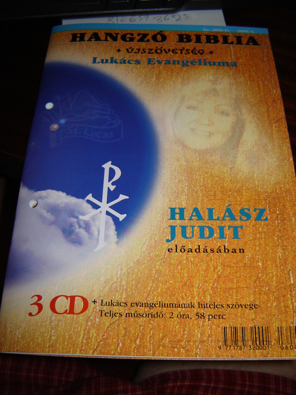 The Gospel of Luke read by Halász Judit / Lukács evangéliuma Halász Judit el&#337;adásában