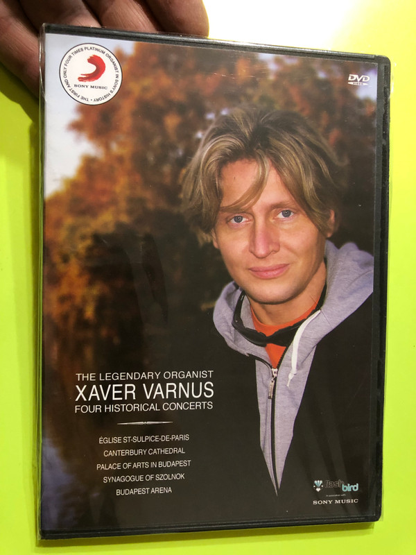 The Legendary Organist Xaver Varnus Five Historical Concert Portions DVD / Église Saint-Sulpice in Paris / Palace of Arts in Budapest / Synagogue Gallery of Szolnok / In the Canterbury Cathedral / Budapest Arena (VarnusXaver5Concerts)