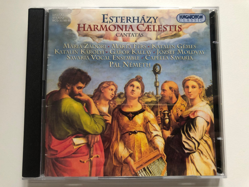 Pal Esterhazy - Harmonia Caelestis / Maria Zadori, Marta Fers, Katalin Gemes, Katalin Karolyi, Gabor Kallay, Jozsef Moldvay / Savaria Vocal Ensemble, Capella Savaria, Pal Nemeth / Hungaroton 2x Audio CD 1994 Stereo / HCD 31148-49