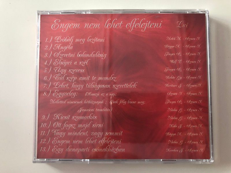 Szenes Iván valogatas - Engem nem lehet elfelejteni - Lui / Szenes Iván írta / Songs written by Szenes Iván