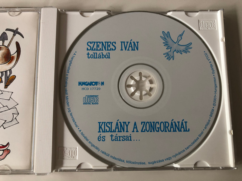 Kislány A Zongoránál És Társai... - Szenes Ivan, tollabol / Hofi, Kovács Kati, Koos, Kicsit szomorkas, Probalj Meg Lazitani, Minden Asszony Eleteben, Pecsi Sandor, Ugy Szeretnem Meghalalni / Hungaroton ‎Audio CD 2001 / HCD 17729