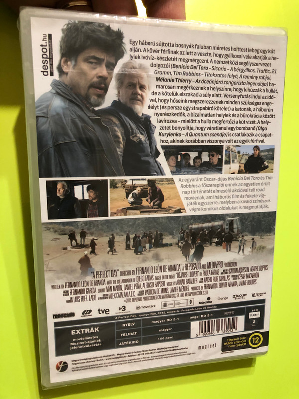A Perfect Day DVD 2015 Egy tökéletes nap - Directed by Fernando León de Aranoa (5999546337952)