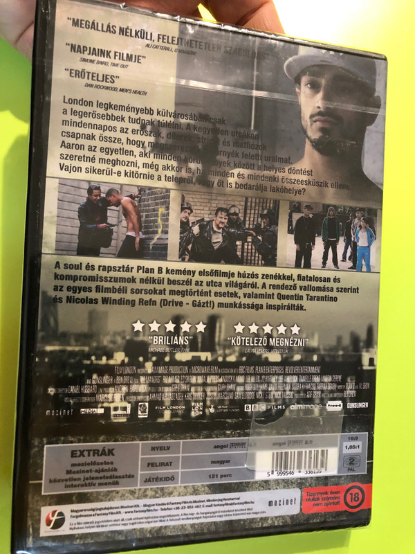 Ill manors DVD 2012 Rázós környék / Directed by Ben Drew / Starring: Riz Ahmed, Ed Skrein, Keef Coggins, Andrew Okello, Lee Allen (5999546336139)