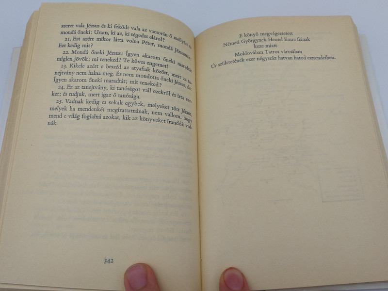 A Müncheni Kódex négy evangéliuma [1466] by Szabó T. Ádám / Szöveg és szótár / Európa könyvkiadó 1985 / The 4 gospels in the München codex in Old Hungarian (0509000422978) 