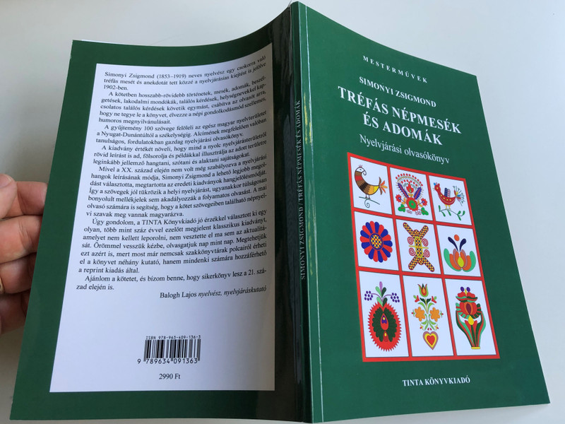 Tréfás népmesék és adomák / Nyelvjárási olvasókönyv / by Simonyi Zsigmond / Tinta Könyvkiadó / Funny folk tales and adomas REPRINT EDITION (9789634091363)