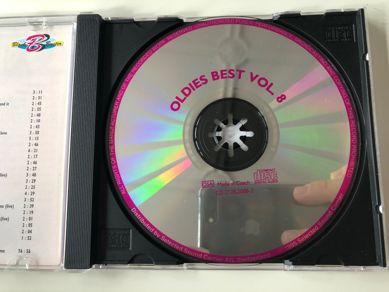 100 Oldies Best - Vol. 2 - CD Box 4 / Donovan - Colours, Sweet - Ballroom blitz, Archies - Sugar sugar, Rubettes - I Can do it, Marmalade - Rainbow, Johnny Cash - Big river, and many others / Selected Sound Carrier 4x Audio CD, Box Set / 5033