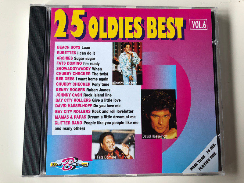 100 Oldies Best - Vol. 2 - CD Box 4 / Donovan - Colours, Sweet - Ballroom blitz, Archies - Sugar sugar, Rubettes - I Can do it, Marmalade - Rainbow, Johnny Cash - Big river, and many others / Selected Sound Carrier 4x Audio CD, Box Set / 5033