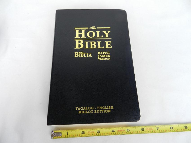 Ang Biblia (Tagalog) -King James Version (English) Bilingual Bible / Leather