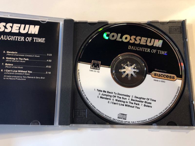 Colosseum ‎– Daughter Of Time / Marble Arch Records ‎Audio CD 1991 / CMA CD 150
