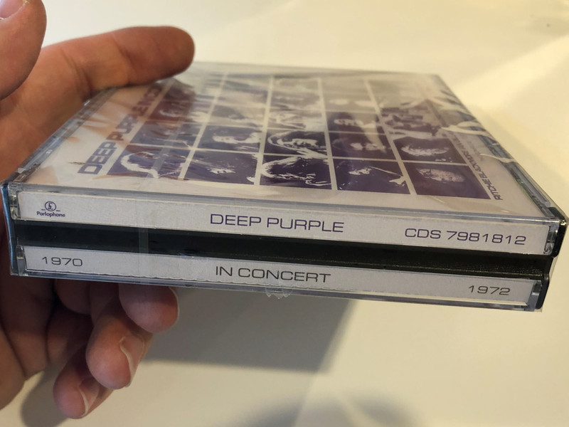 Deep Purple ‎– In Concert / Ritchie Blackmore Ian Gillan Jon Lord Ian Paice Roger Glover / Two Complete 1970-1972 Recordings / HEC Enterprises Ltd. 2x Audio CD 1980 / CDS 7981812