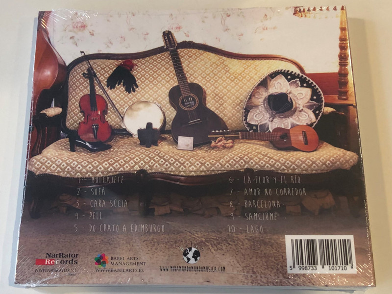 Miramundo ‎– Sofá / NarRator Records ‎Audio CD 2019 / NRR171
