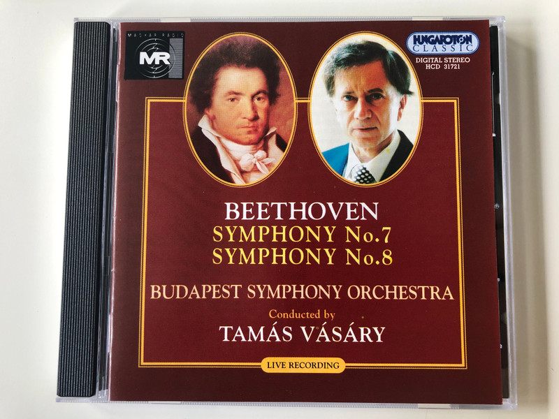 Beethoven: Symphony No. 7 & Symphony No. 8 – Live Recording (Audio CD) (5991813172129)