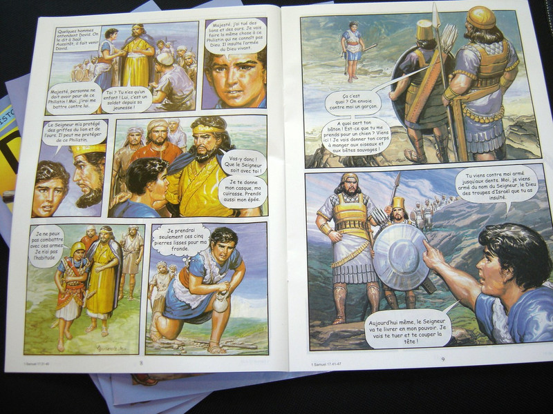 David Le Courageux - Histoire Passionnante De La Bible - L'Histoire De David, Premiere Partie