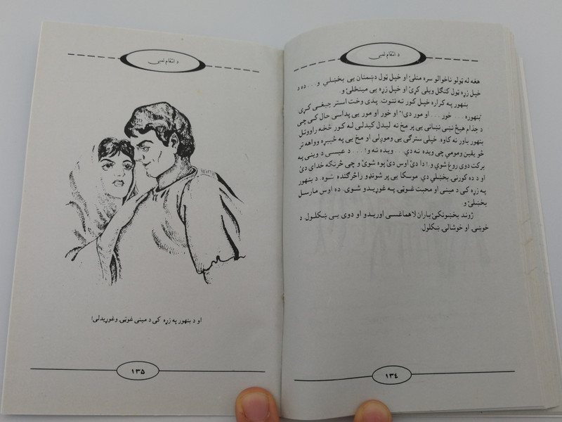 Fiery Revenge - Persian Dari language book - The story of Ben Hur / آتش انتقام / Paperback 2002 (PersianDariBook)
