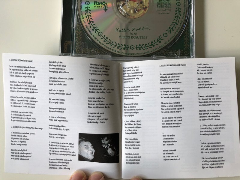 Búsulni Sohasem Tudtam... / Erdelyi magyar nepzene - Hungarian Folk Music From Transylvania / Kallós Zoltán És Az Ökrös Együttes ‎/ Fonó Records ‎Audio CD 1997 / FA-028-2