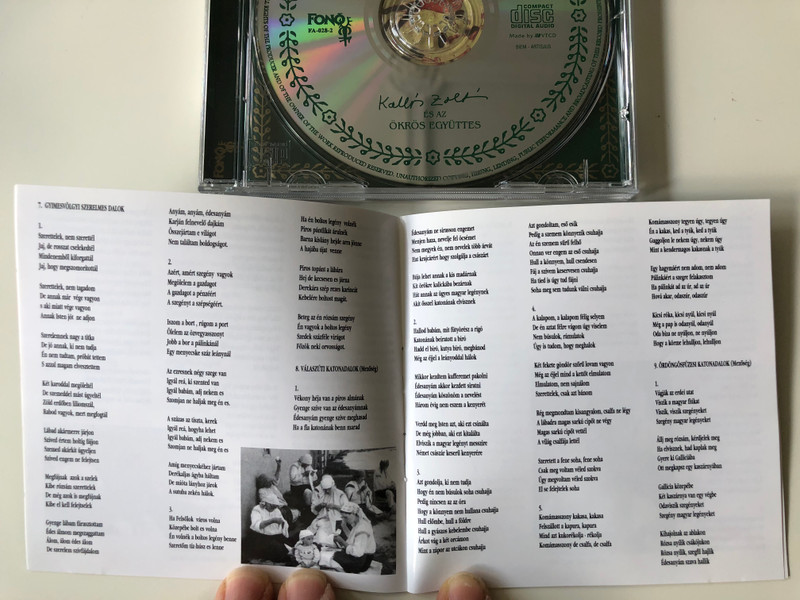 Búsulni Sohasem Tudtam... / Erdelyi magyar nepzene - Hungarian Folk Music From Transylvania / Kallós Zoltán És Az Ökrös Együttes ‎/ Fonó Records ‎Audio CD 1997 / FA-028-2
