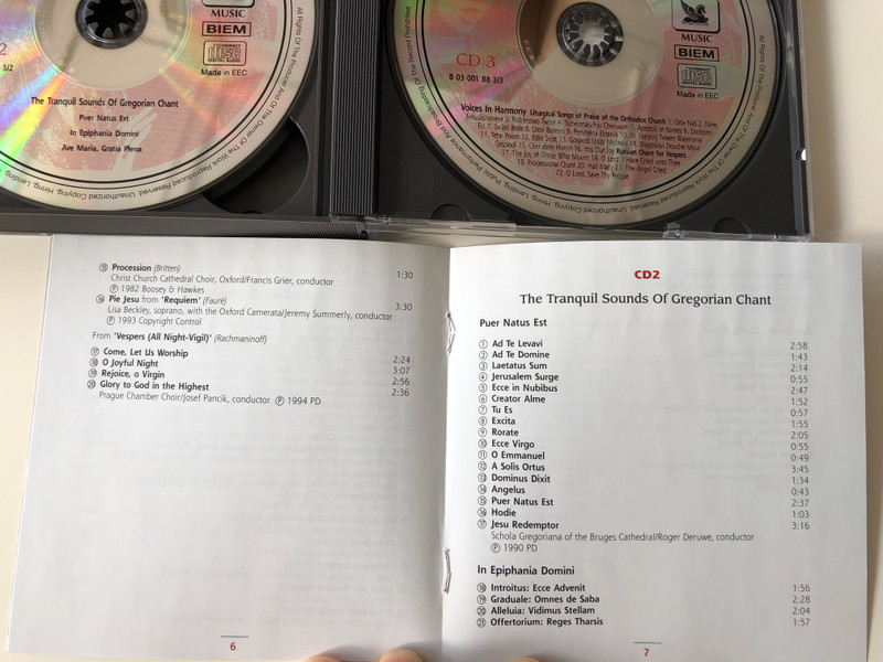 Voices from Heaven / Reader's Digest 3x Audio CD 2002 / B 03 001 BB
