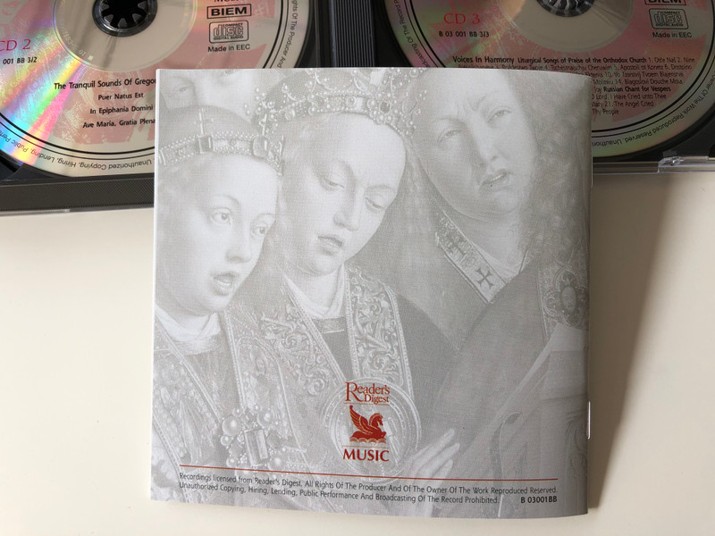 Voices from Heaven / Reader's Digest 3x Audio CD 2002 / B 03 001 BB