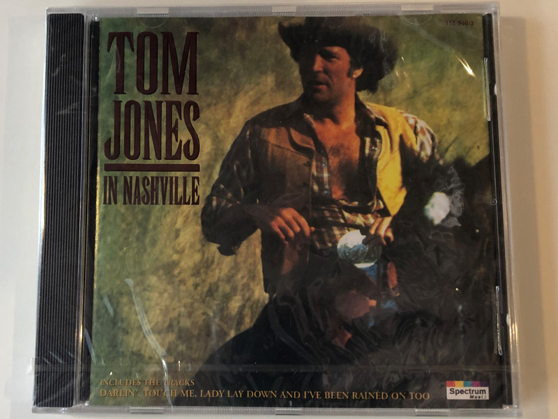 Tom Jones ‎– In Nashville / Includes The Tracks: Darlin', Touch Me, Lady Lay Down and I've Been Rained On Too / Karussell Audio CD / 731455134025