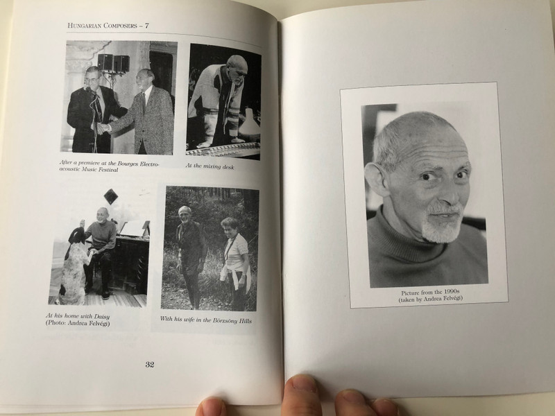 János Decsényi - Hungarian Composers - 7 by Péter Halász / Mágus Publishing