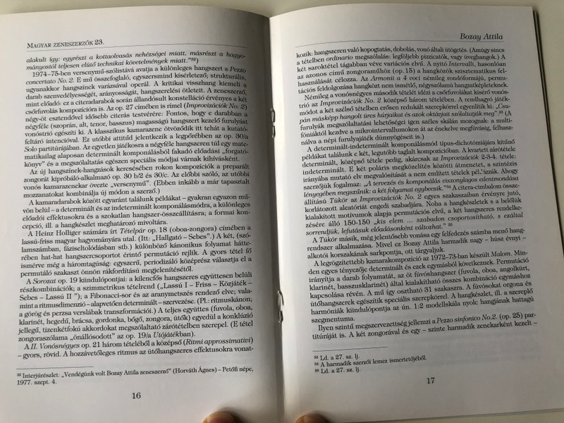 Bozay Attila (1939-1999) Magyar Zeneszerzők 23. by Olsvay Endre / Mágus Kiadó (9789639433137)