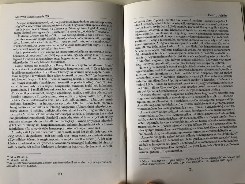 Bozay Attila (1939-1999) Magyar Zeneszerzők 23. by Olsvay Endre / Mágus Kiadó (9789639433137)