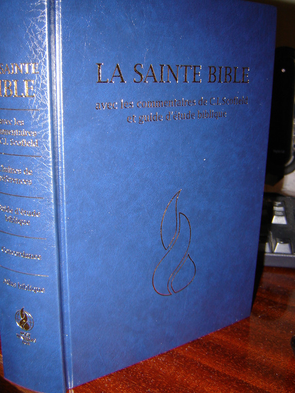 French Scofield Study Bible / La Sainte Bible