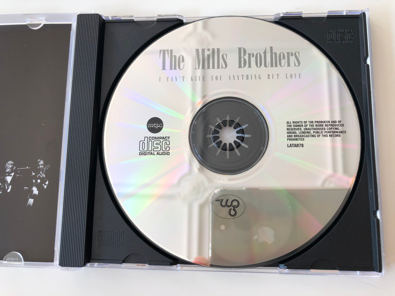 The Mills Brothers - I Can't Give You Anything But Love / Audio CD 2005 / LATA078