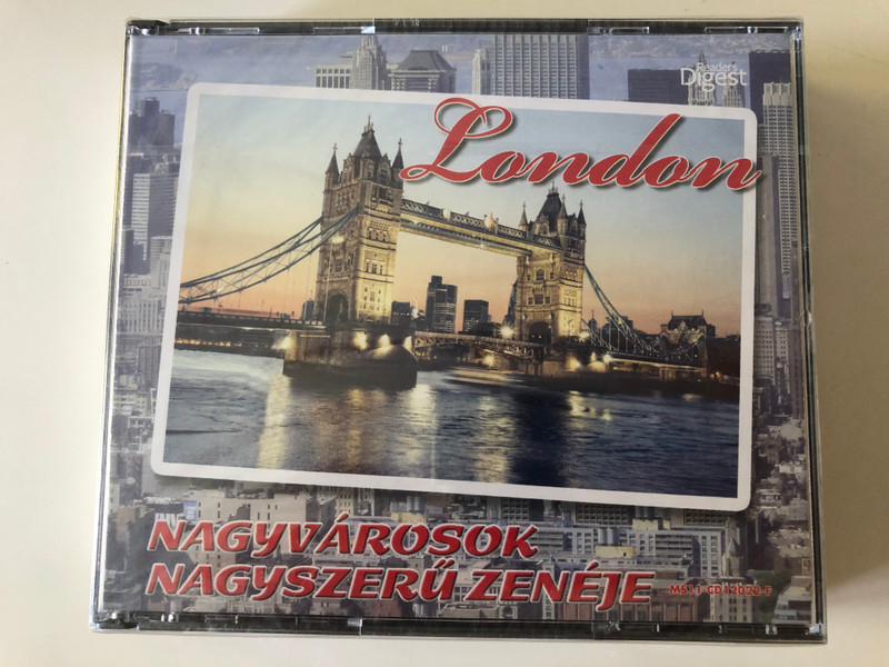 London - Nagyvárosok Nagyszerű Zenéje / Reader's Digest ‎3x Audio CD 2012 / MS11-CD12022-B
