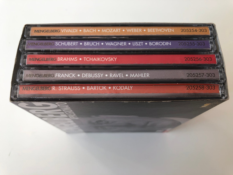 Mengelberg - Maestro Appasionato / History 10x Audio CD, Box Set 2000 / 205253