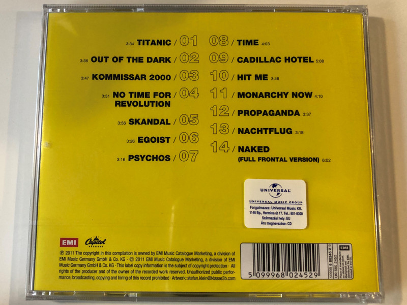 Falco ‎– Essential / EMI ‎Audio CD 2011 / 5099968024529