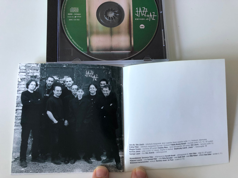 Jazz+Az ‎– Egynek Jó / Budapest Music Center Records ‎Audio CD 1999 / BMC CD 032