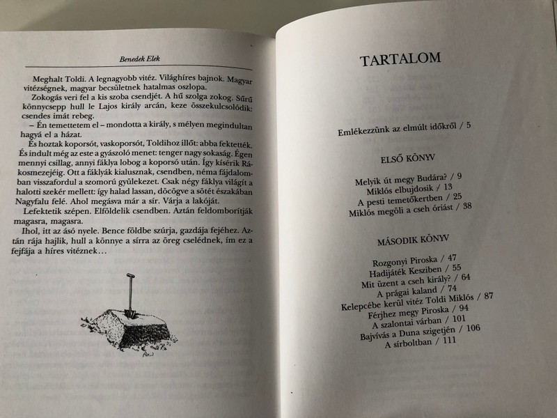 Toldi Miklós Arany János balladája nyomán - by Benedek Elek / Méliusz 1995 / Illustrations by Mühlbeck Károly / Hardcover (9638216077)