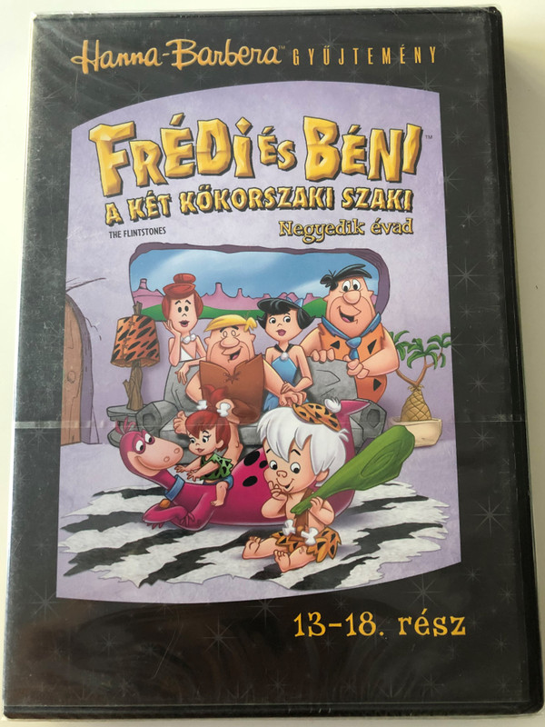 The Flintstones Season 4 DVD Frédi és Béni Második évad / Episodes 13-18 rész / Hanna-Barbera / Animated Classic / Disc 3. Lemez (5999010462555)