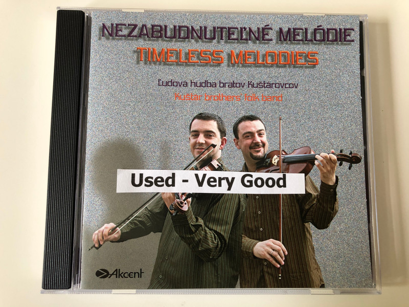 Nezabudnutel'ne Melodie - Temeless Melodies / L'udova hudba bratov Kuštarovcov - Kuštar brothers folk band / Akcent Audio CD 2005 / AT 0197-2