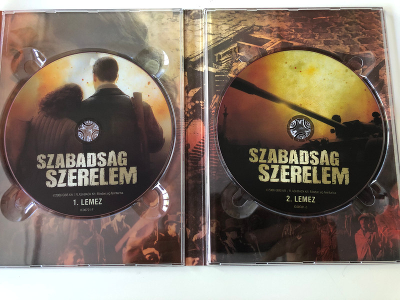 Szabadság, szerelem 2DVD Children of Glory 2006 Special edition + Audio OST CD / Directed by Goda Krisztina / Hungary's Revolution of 1956 / Produced by Andrew G. Vajna / Written by Joe Eszterhas, Colin K. Gray (5996255723304.)