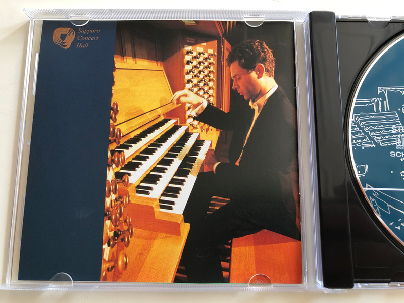 Kitara - Johann Sebastian Bach, Liszt Ferenc Improvisation - Famous Organ Pieces / Organ: Fassang Laszlo / Sapporo Concert Hall Audio CD 2001 Stereo / SCH-003
