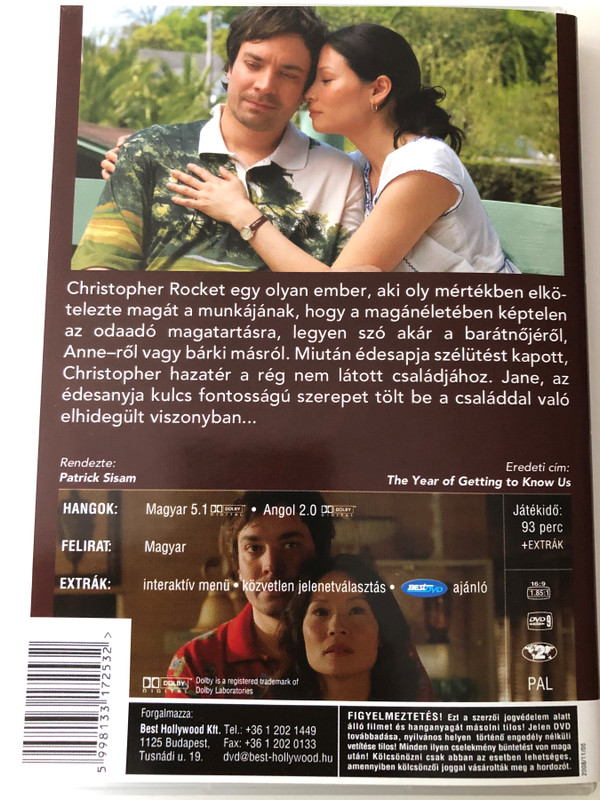 The Year of Getting to Know Us DVD 2008 Apáról fiúra / Directed by Patrick Sisam / Starring: Tom Arnold, Sharon Stone, Jimmy Fallon, Lucy Liu (5998133172532)