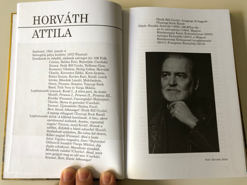 Azok a régi csibészek by Csatári Bence, Poós Zoltán / Párbeszéd a Rock and Rollról / Jaffa Kiadó 2016 / Hardcover (9786155609763)