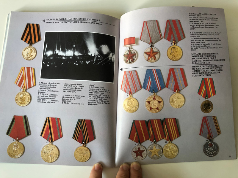 Russian and Soviet Military Awards by V. A. Durov / Русские и советские боевые награды / Treasury of the order of Lenin State History Museum / Paperback / Russian - English bilingual book (RusSovietMilitaryAwards)