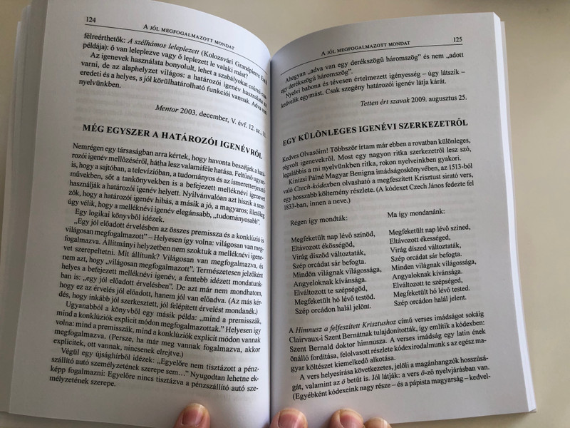 A gondolatokhoz odataláló nyelv by Adamikné Jászó Anna / Nyelvművelő írások a harmadik évezred elejéről / Tinta könyvkiadó 2020 / Paperback / Az Ékesszólás Kiskönyvtára 71. / Hungarian Linguistic writings from the beginning of the third millennium (9789634092513)