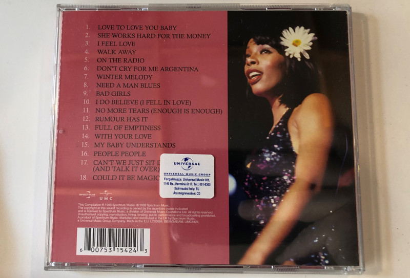 Classic - Donna Summer / The Masters Collection / Spectrum Music Audio CD 2009 / UMC5424