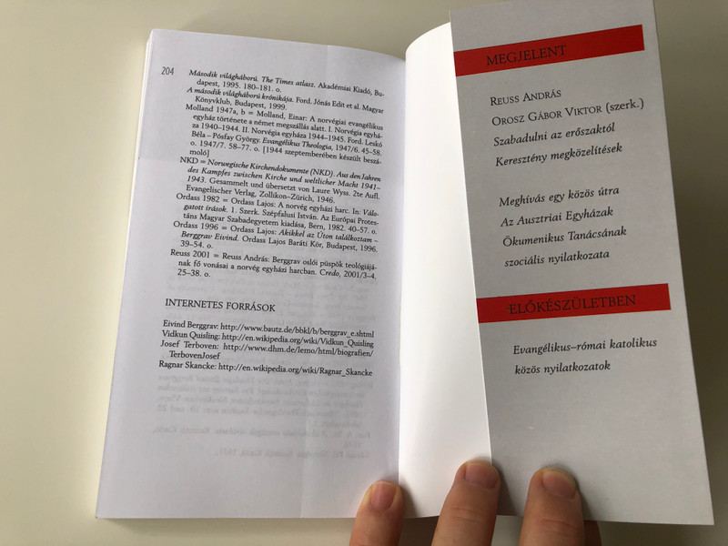 A norvég Egyházi Harc - Küzdelem az ideológiával 1940-1945 by Korányi András - Orosz Gábor Viktor - Reuss András / Luther kiadó 2007 - Eszme csere 3. (9789639571686)