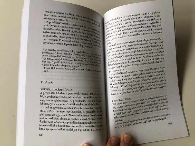 Dramatizált homiletika by Martin Nicol / Hungarian edition of Einander ins Bild Setzen. Dragaturgishen Homiletik / Luther kiadó 2005 / Paperback (9639571296)