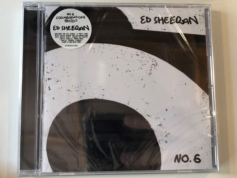 Ed Sheeran ‎– No.6 Collaborations Project / Asylum Records ‎Audio CD 2019 / 0190295427887